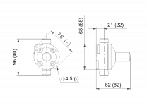 Grundfos Druckhalteventil G5/8-3 PP/V,E U2 für Dosierpumpen - 95730741