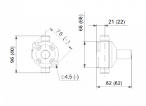 Grundfos Druckhalteventil G5/8-3 PVC/V,E U2 für Dosierpumpen - 95730742
