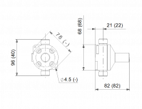 Grundfos Druckhalteventil G5/8-3 PV/T U2 für Dosierpumpen - 95730745